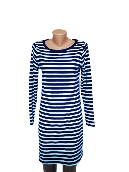 Rochie Femei, Tom Tailor, model Navy, Alb / Albastru Inchis